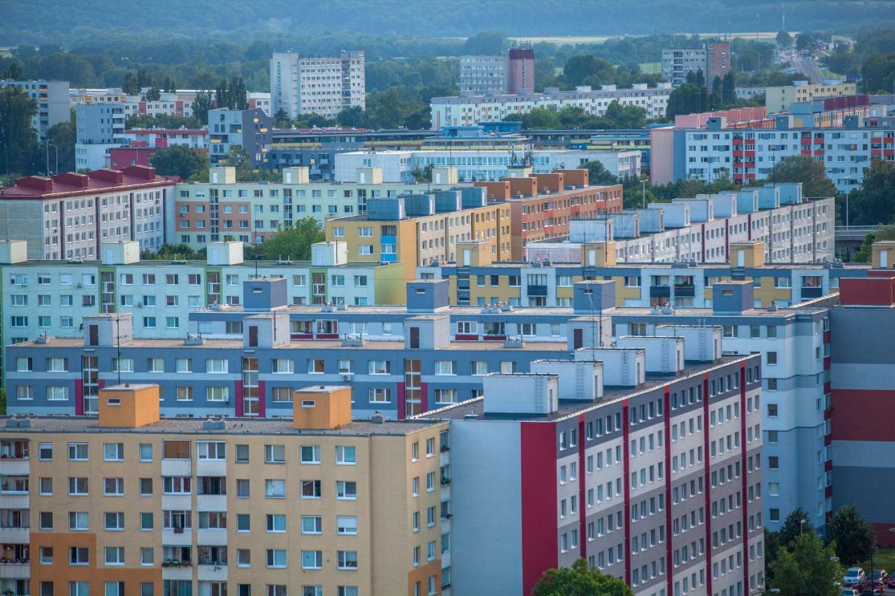 Air-Conditioned City View Apartment 24H Check-In Bratislava Eksteriør bilde