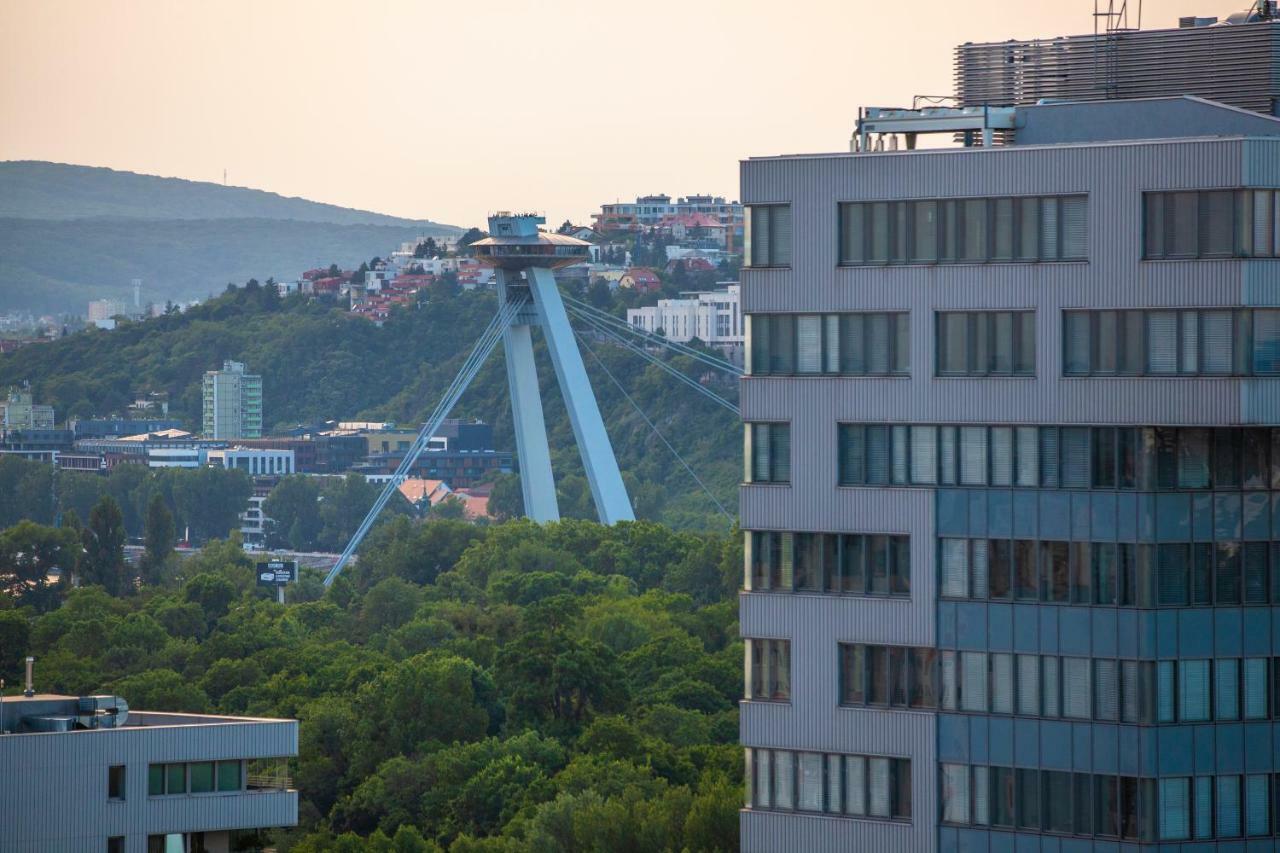 Air-Conditioned City View Apartment 24H Check-In Bratislava Eksteriør bilde